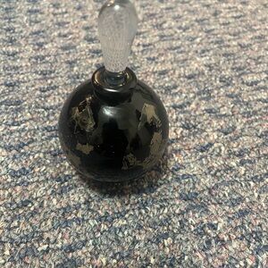 Vintage Homemade Glass Perfume Holder